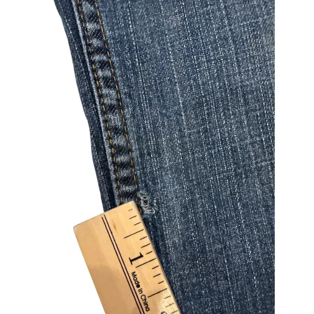 Levis 559 Jeans Mens 42x30 Blue Relaxed Fit Straight Leg Distressed Y2K *READ*